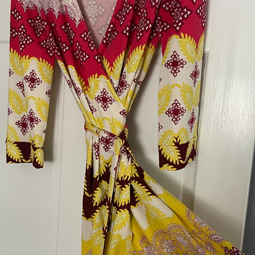 Diane Von Furstenberg Silk Wrap Dress